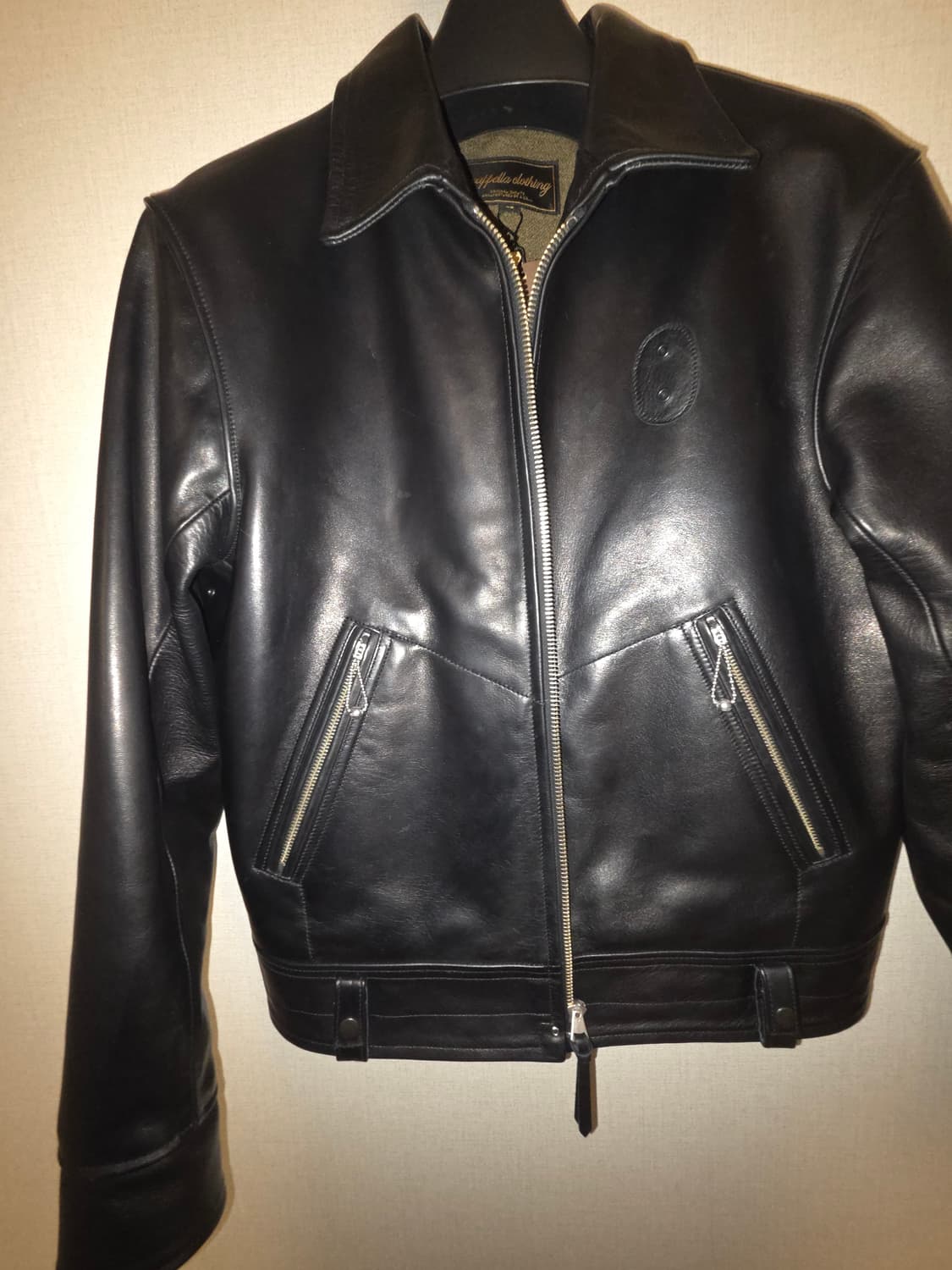 아카펠라클로딩 폴리스 패트롤 자켓 (이태리 말가죽) 42 상품이미지2