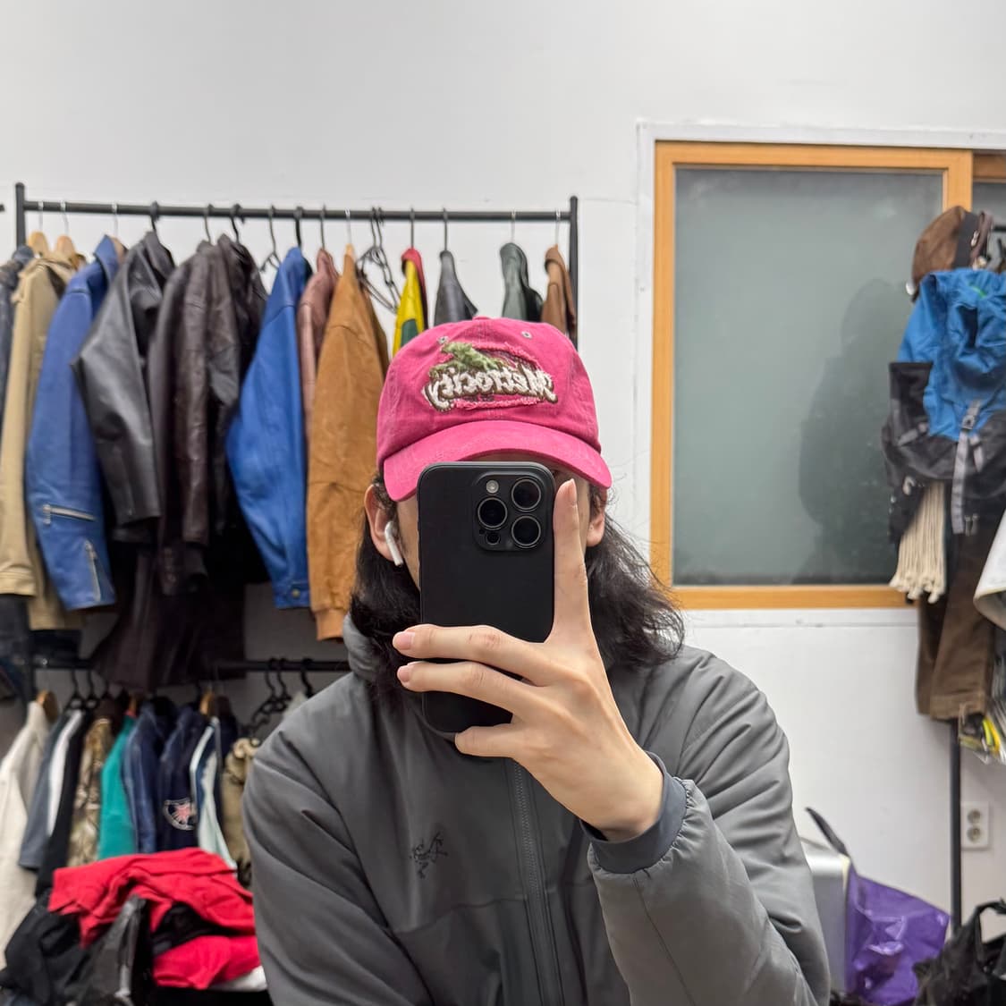 메트로시티 빈티지 로고 볼캡 상품이미지4