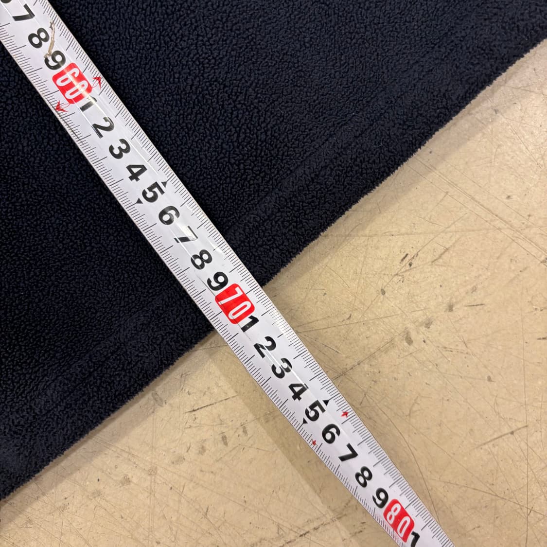 빈티지 플리스 풀오버 네이비 상품이미지3