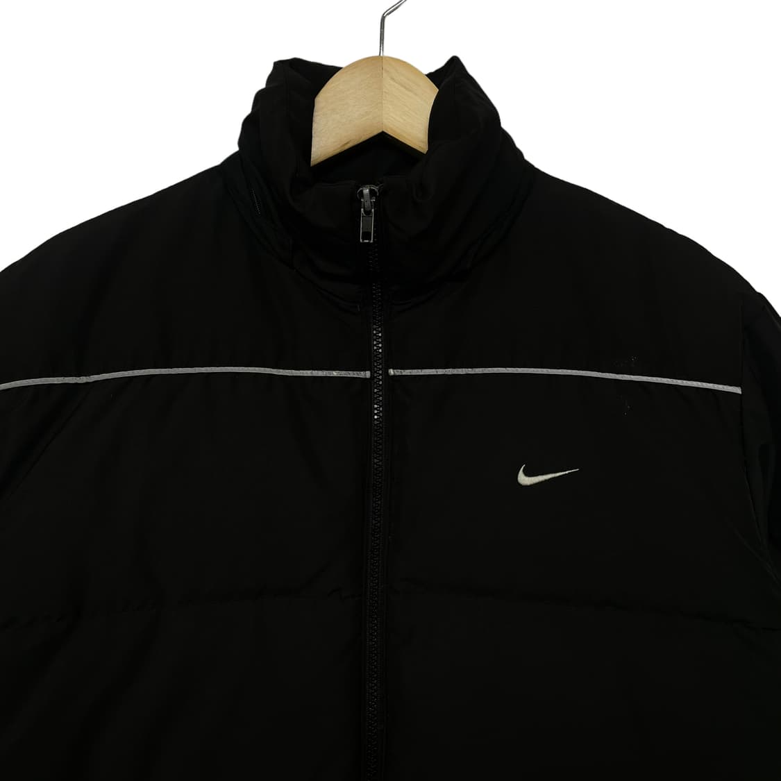 나이키 00s 스우시 뉴챔프 패딩 블랙 상품이미지3