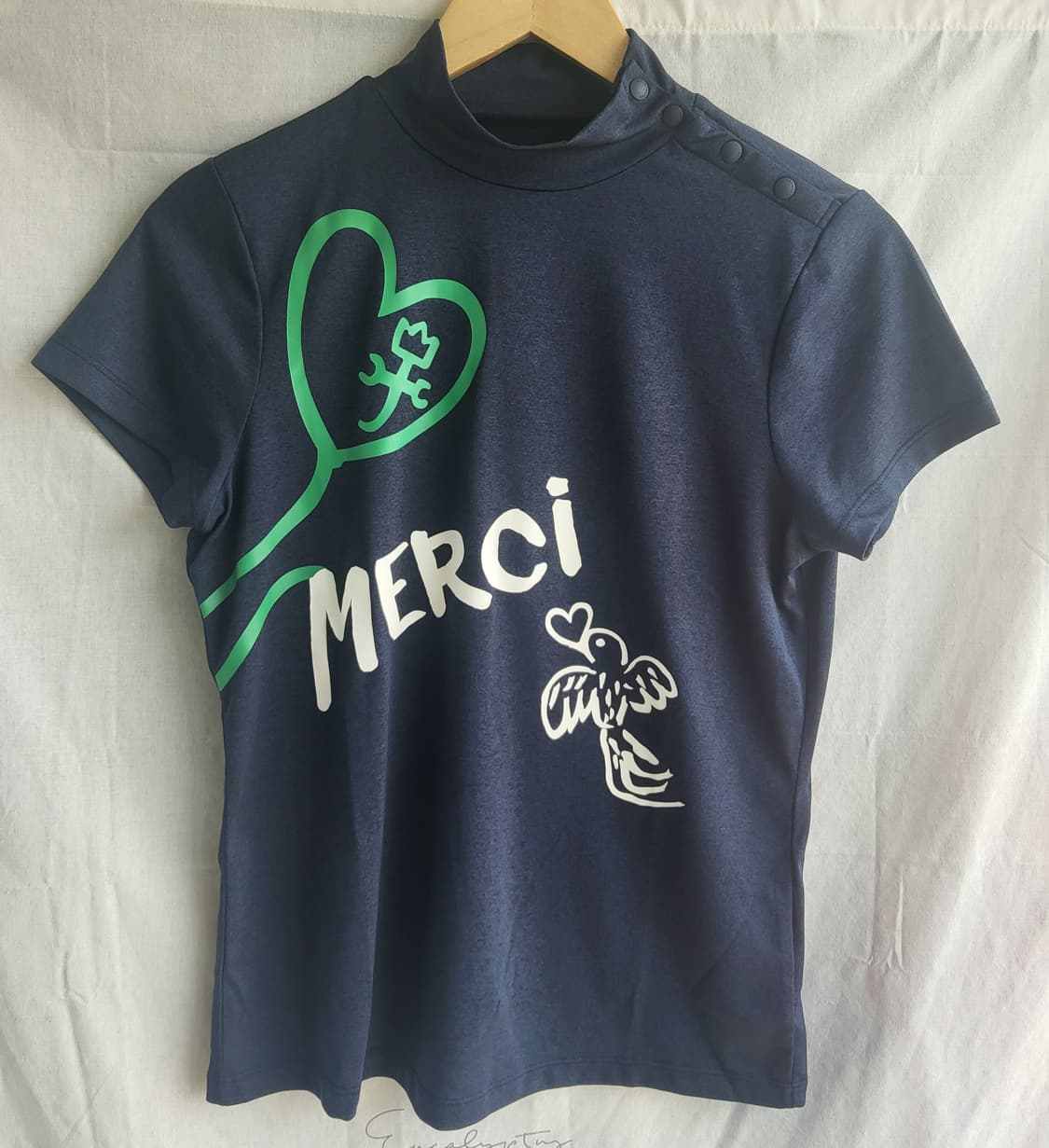 까스텔바작 여성용 기능성 골프 티셔츠 95 사이즈 상품이미지1