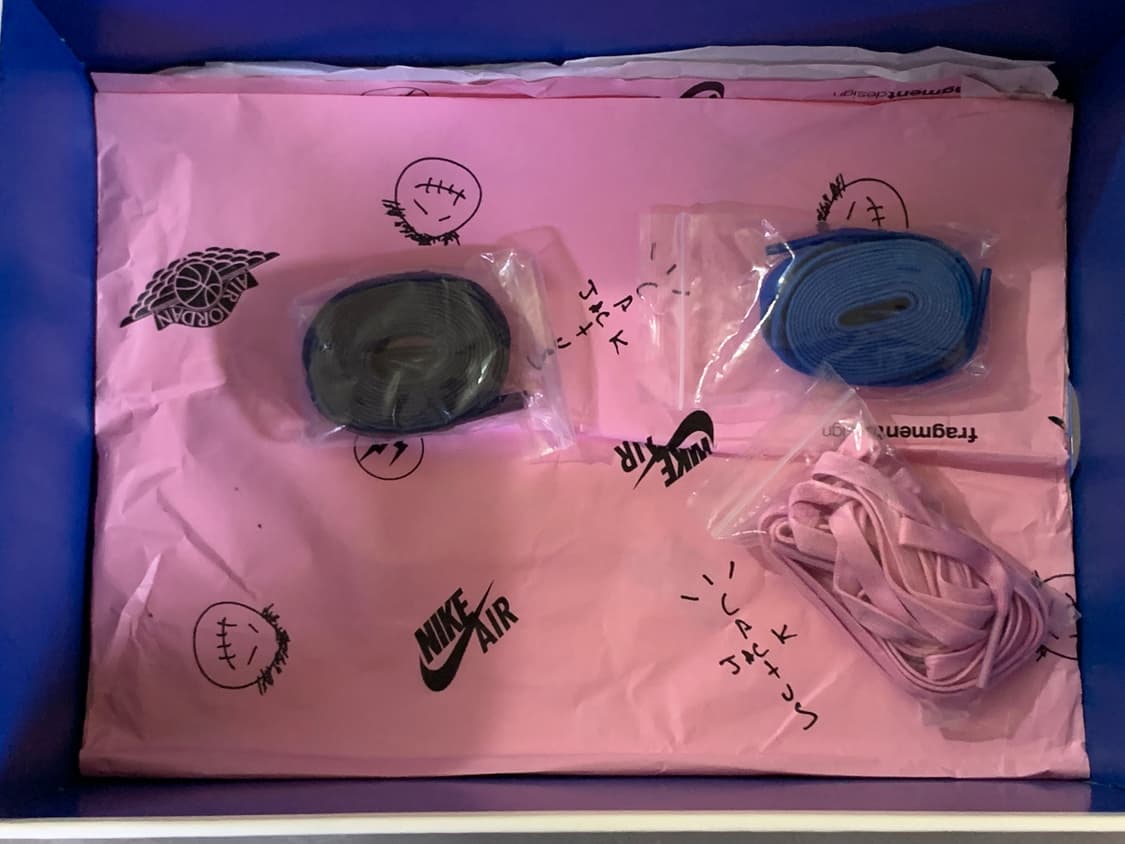 [260]트래비스 스캇 x 프라그먼트 레트로 로우 OG 판매합니다 상품이미지6