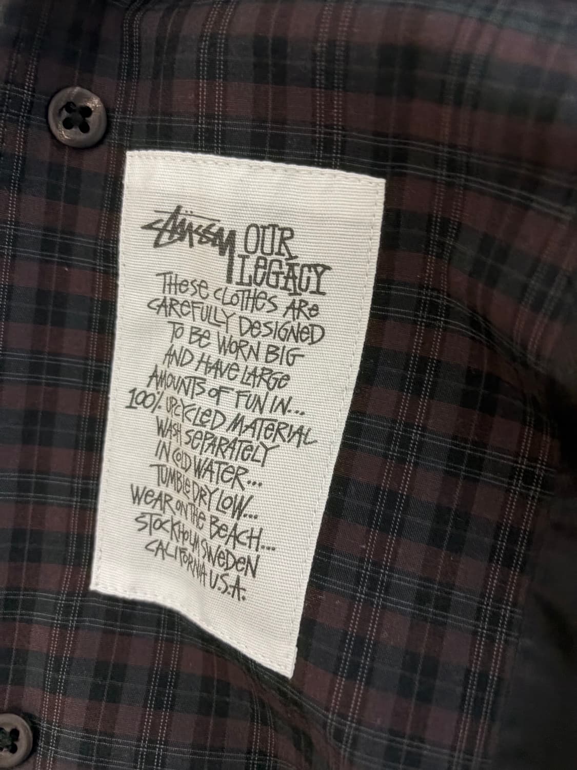 아워레가시 스투시 카코트 48 상품이미지5