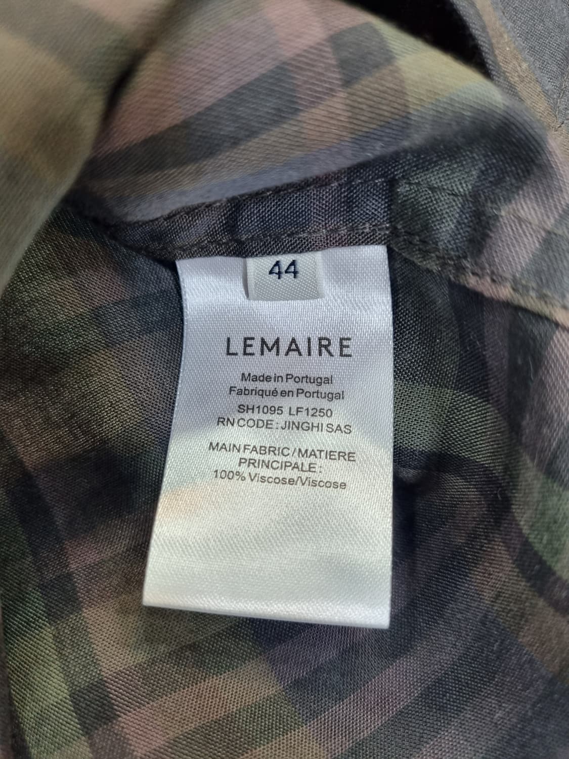 LEMAIRE 체크 셔츠 44 상품이미지6