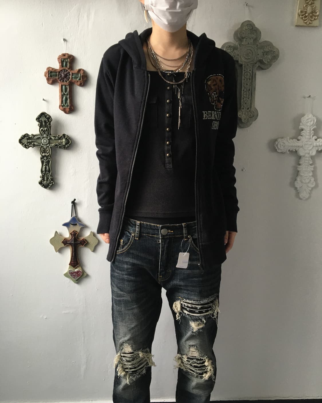 Berning sho hood zip up 상품이미지7