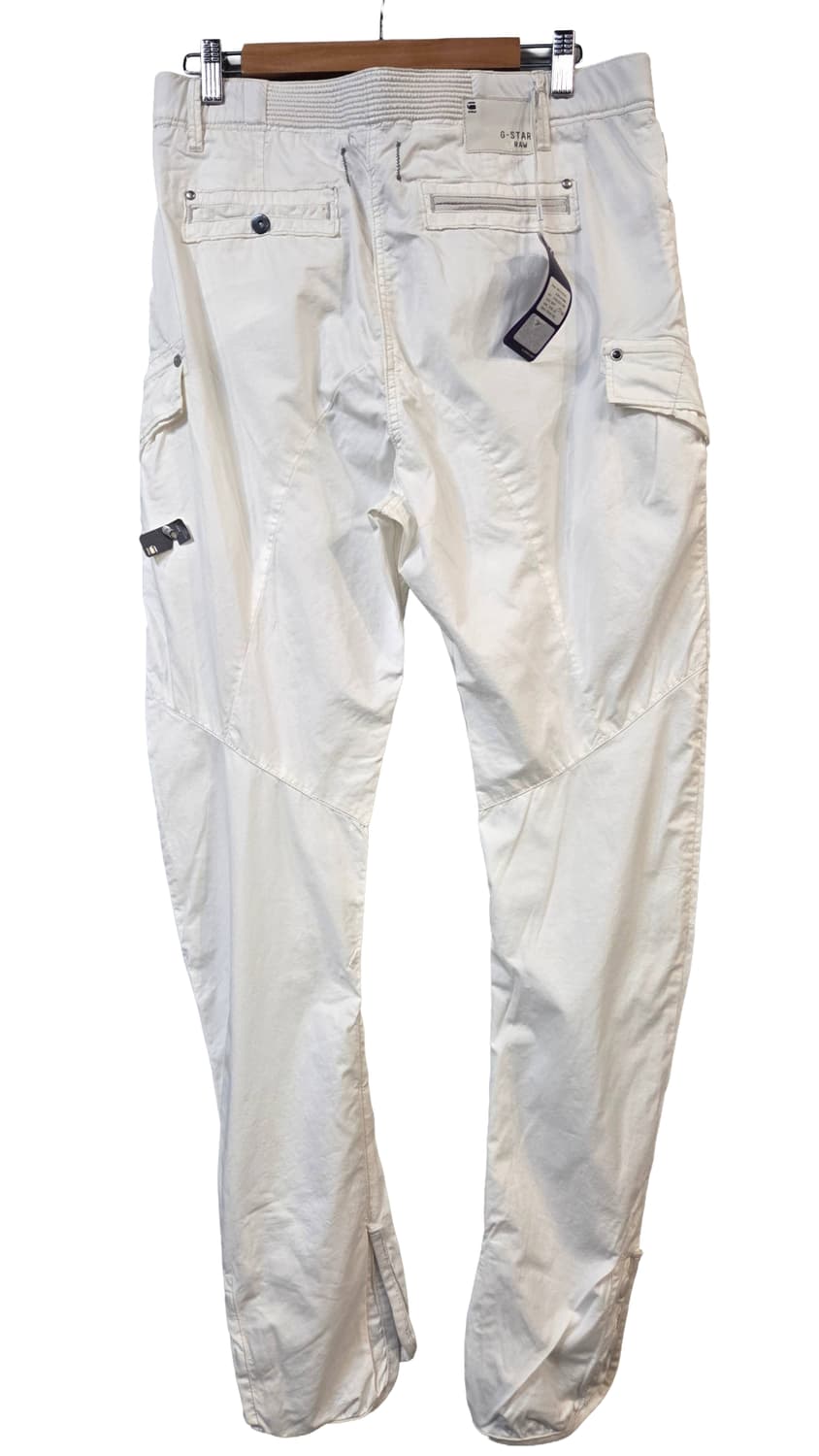 G-Star RAW 화이트 카고 바지 벨트 포함(W26/L32) 상품이미지2