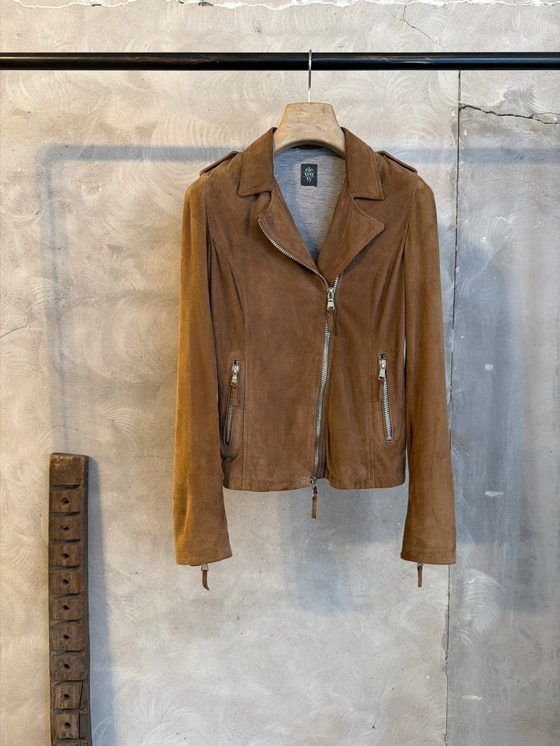 일레븐티 스웨이드 레더 라이더 자켓 55 상품이미지8