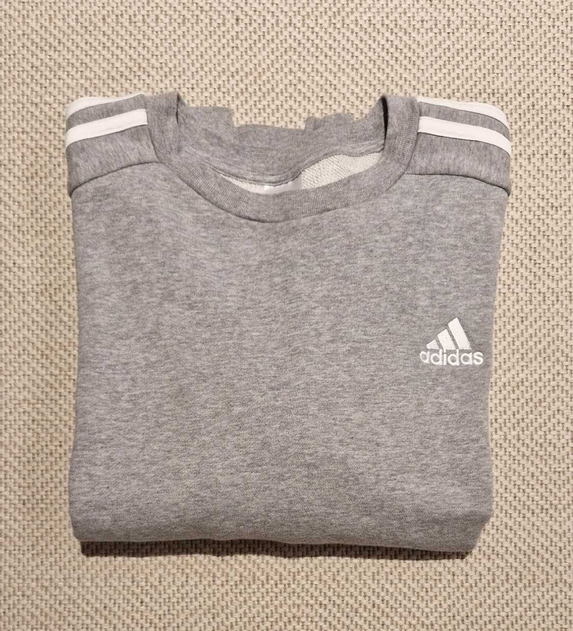 아디다스 삼선 프렌치테리 스웻셔츠 맨투맨 L  상품이미지2