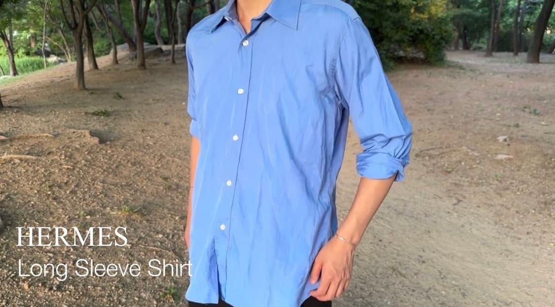 HERMES Long Sleeve Shirt 상품이미지1