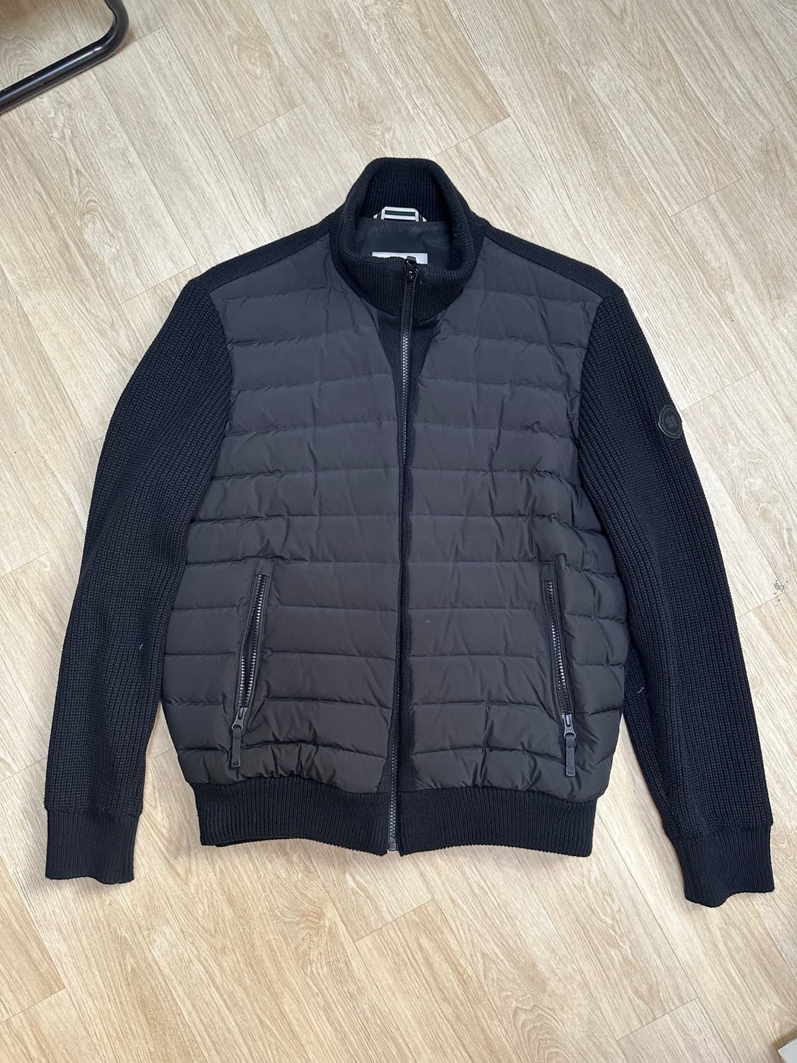 코오롱스포츠 구스다운 니트 하이브리드 다운자켓 105 상품이미지1