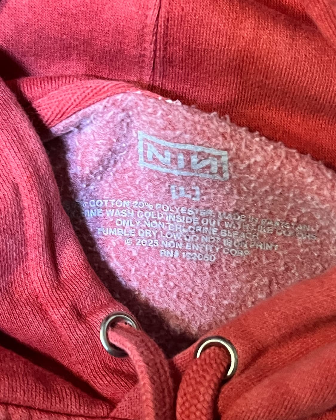 25’s NIN Peel It Back Tour Hoodie 상품이미지5