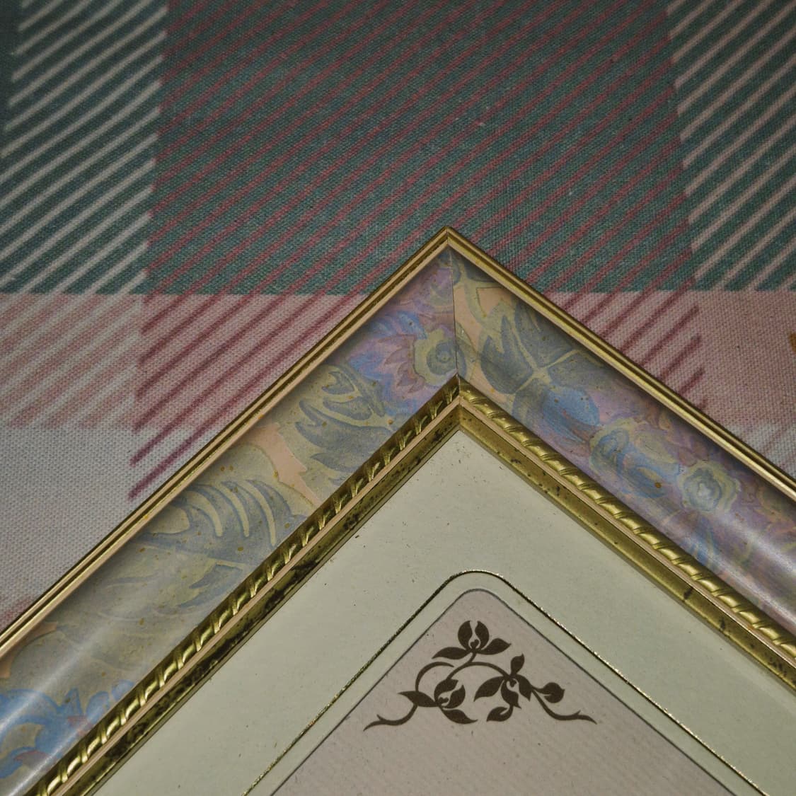 80s 라돈나 플로랄 우드 대형 2way 액자 상품이미지10