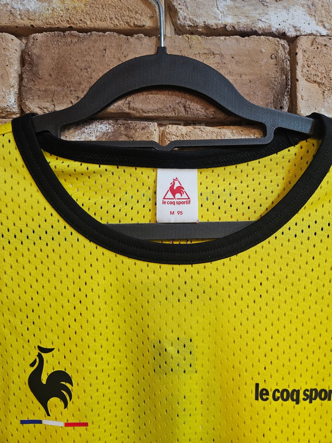 새상품)르꼬끄 스포츠 옐로우 민소매 95(M) 상품이미지3