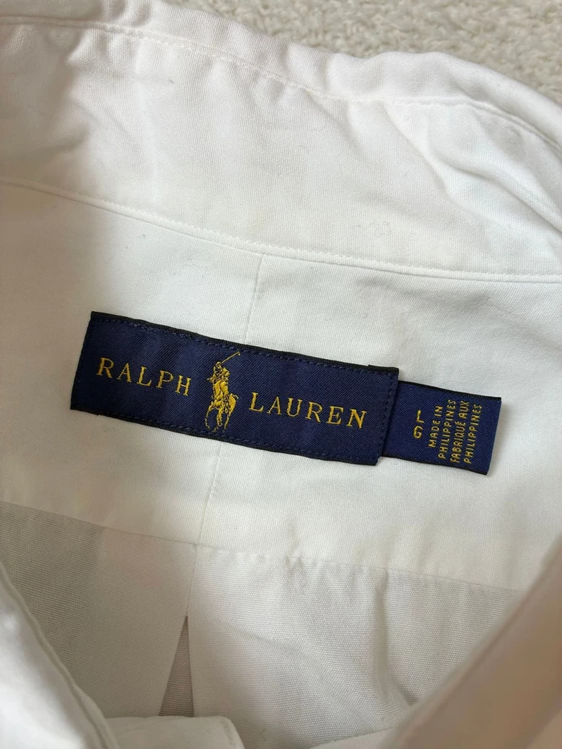 폴로 랄프로렌 자수 로고 화이트 셔츠 PN7454 상품이미지7