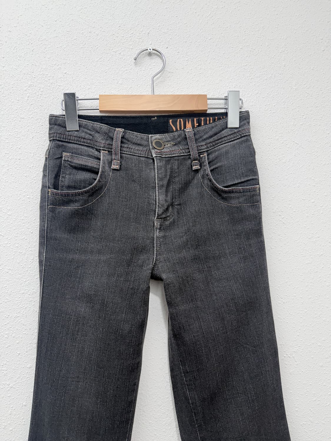 빈티지 EDWIN 블랙 부츠컷 팬츠 상품이미지2