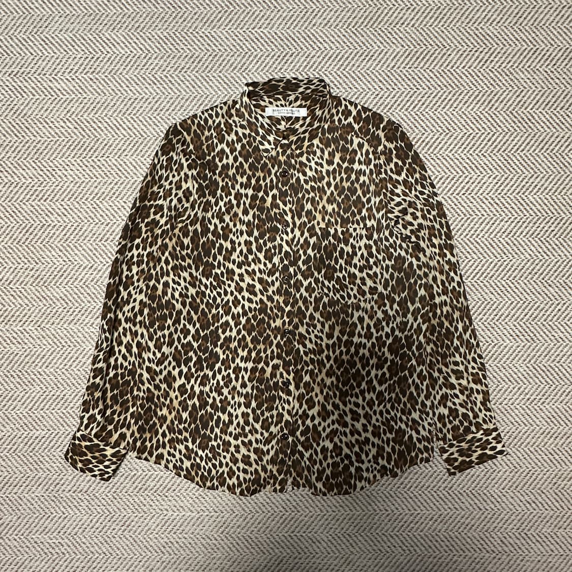UNITED ARROWS women leopard shirt 상품이미지1