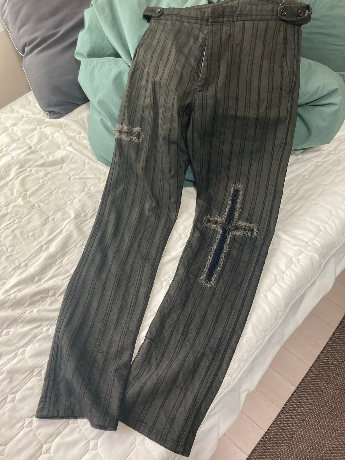 꼼데가르송 셔츠 데미지드 슬랙스 상품이미지1