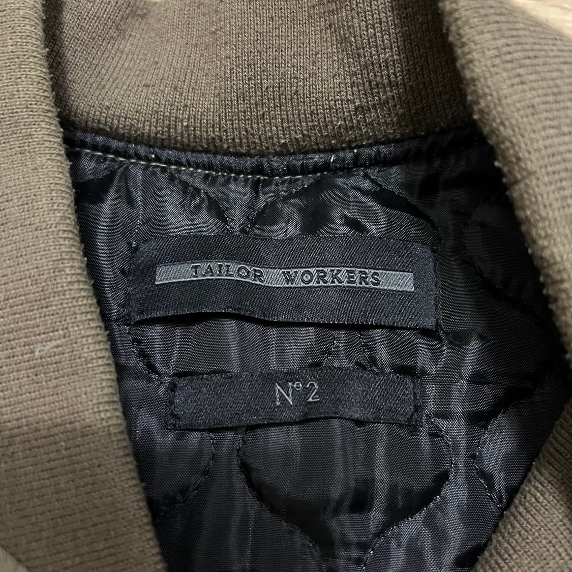 테일러 워커스 신슐레이트 MA-1 항공 점퍼 [카키] M/95 상품이미지4