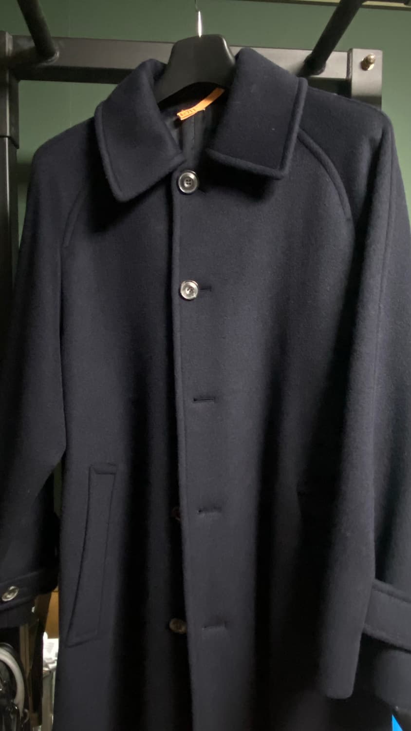 주앙옴므 발마칸 코트 다크 네이비 s(100) 상품이미지1