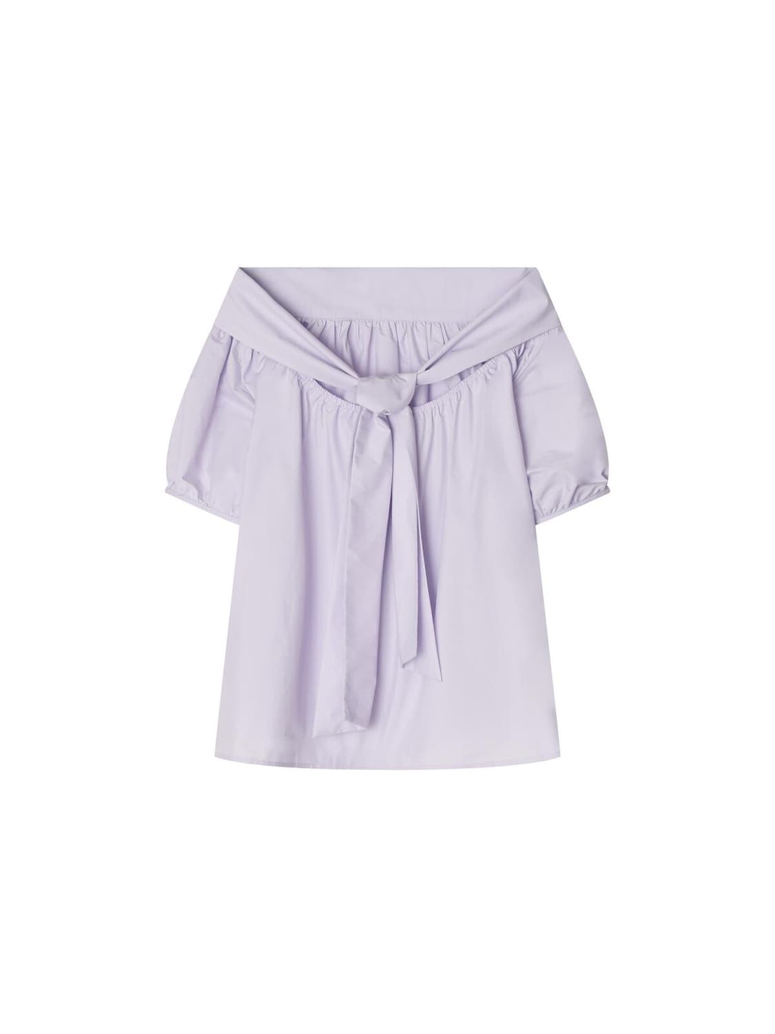 amorshaee BACK RIBBON TOP 새상품 상품이미지3