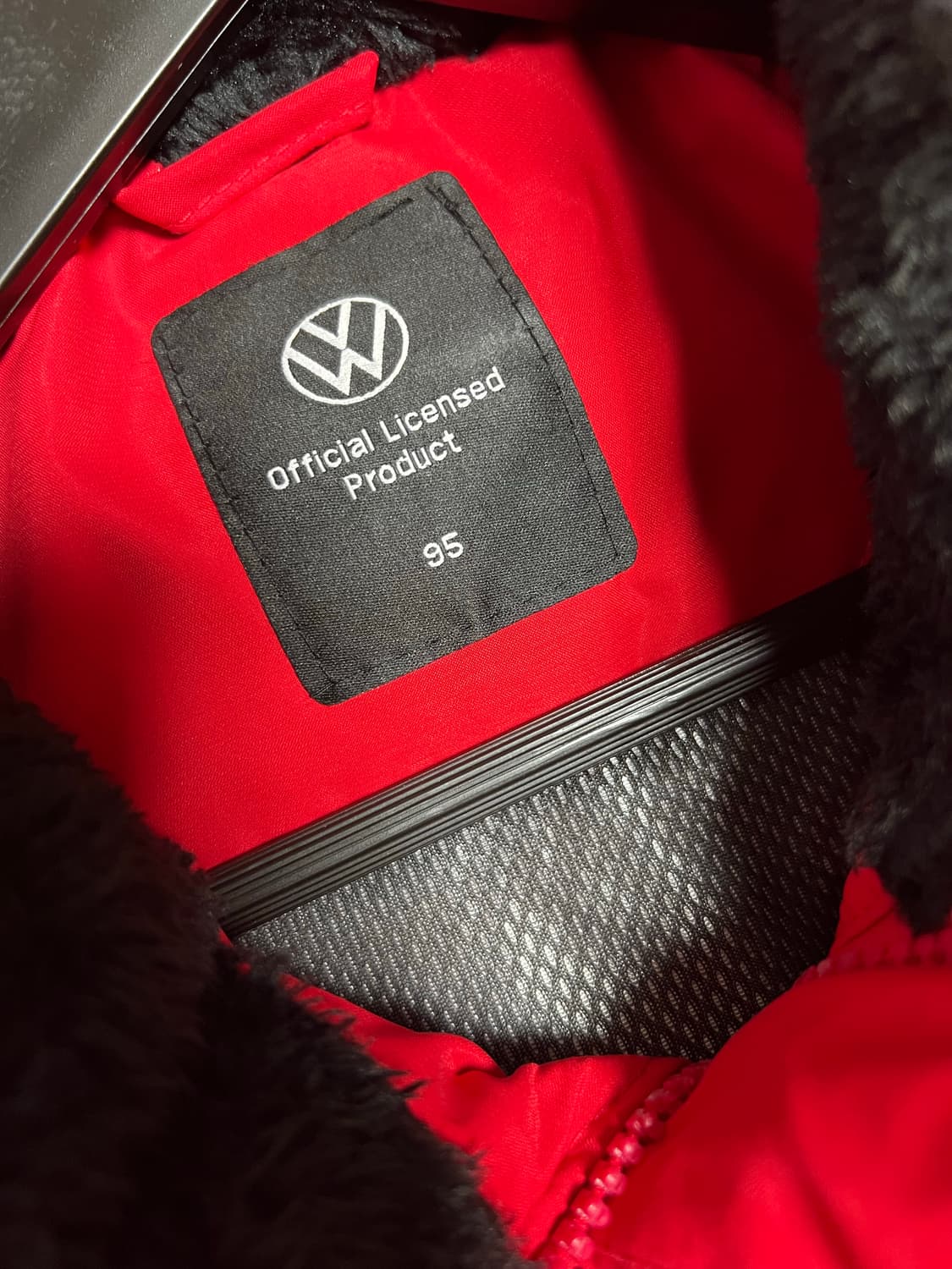 [95] 폭스바겐 롱패딩 레드 상품이미지3