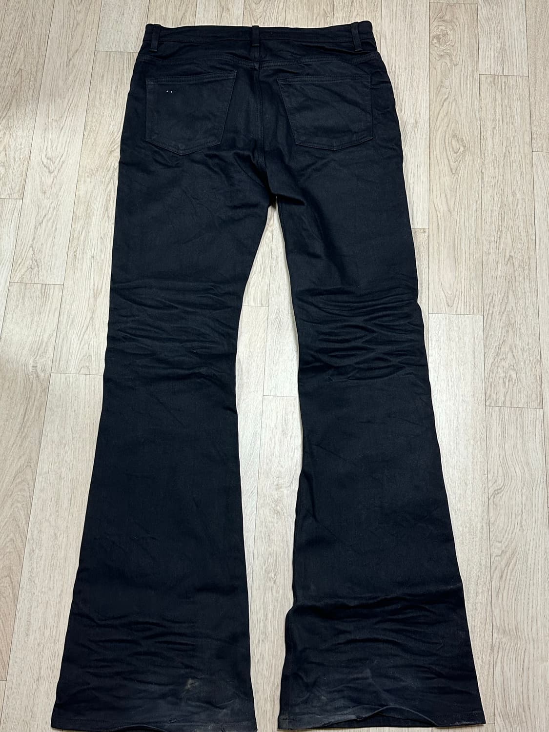Undermycar Mu.30 Flare Black Jeans 상품이미지4