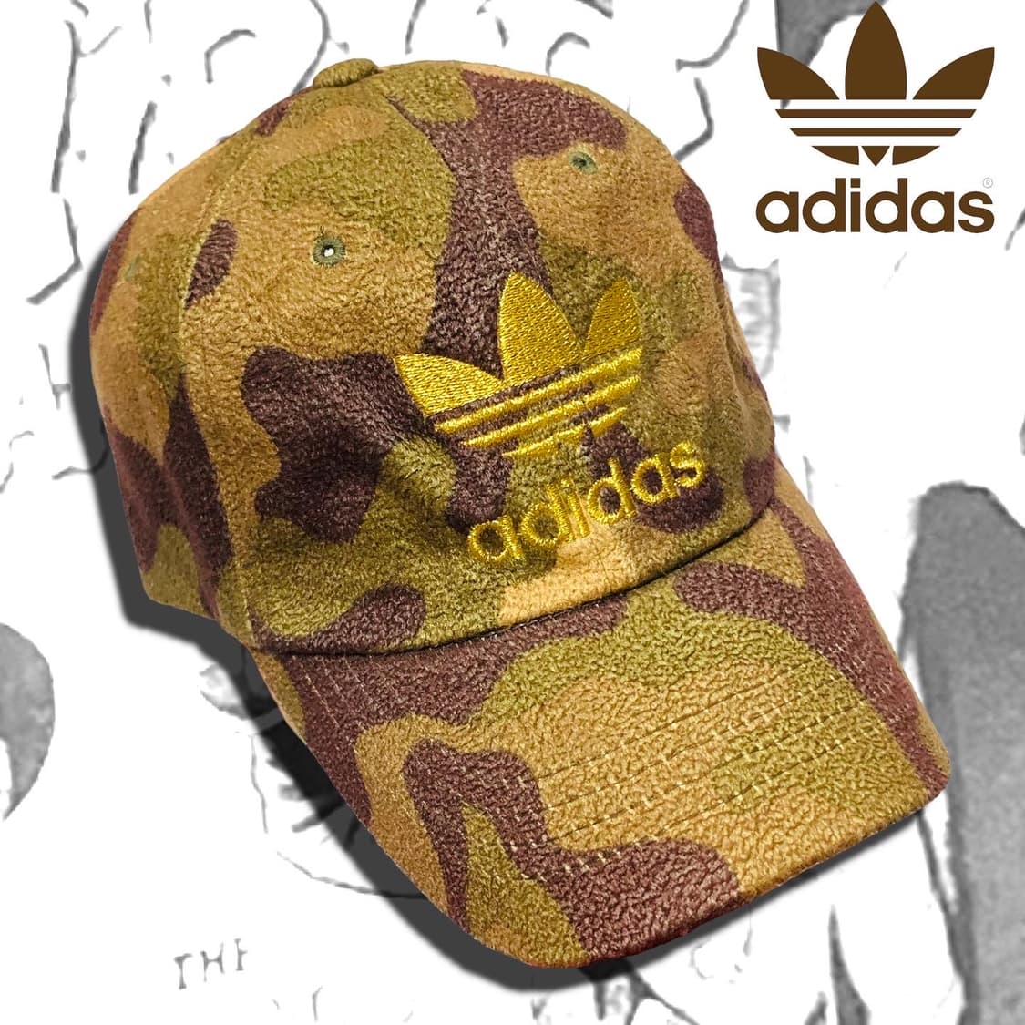 00s adidas 아디다스 카모 볼캡 상품이미지1