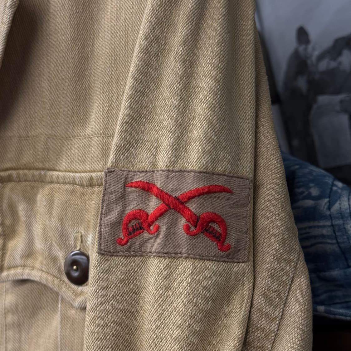 폴로 랄프로렌 빈티지 밀리터리 복각 헌팅 필드 자켓 블레이져 상품이미지6