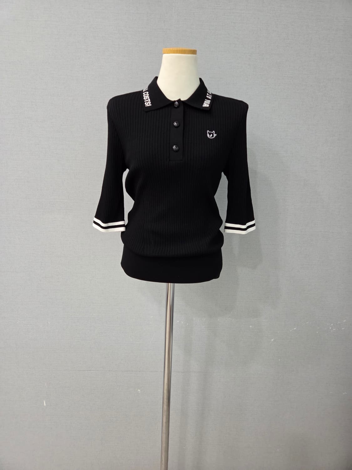 왁 골프 골지5부 폴로넥 티 상품이미지1