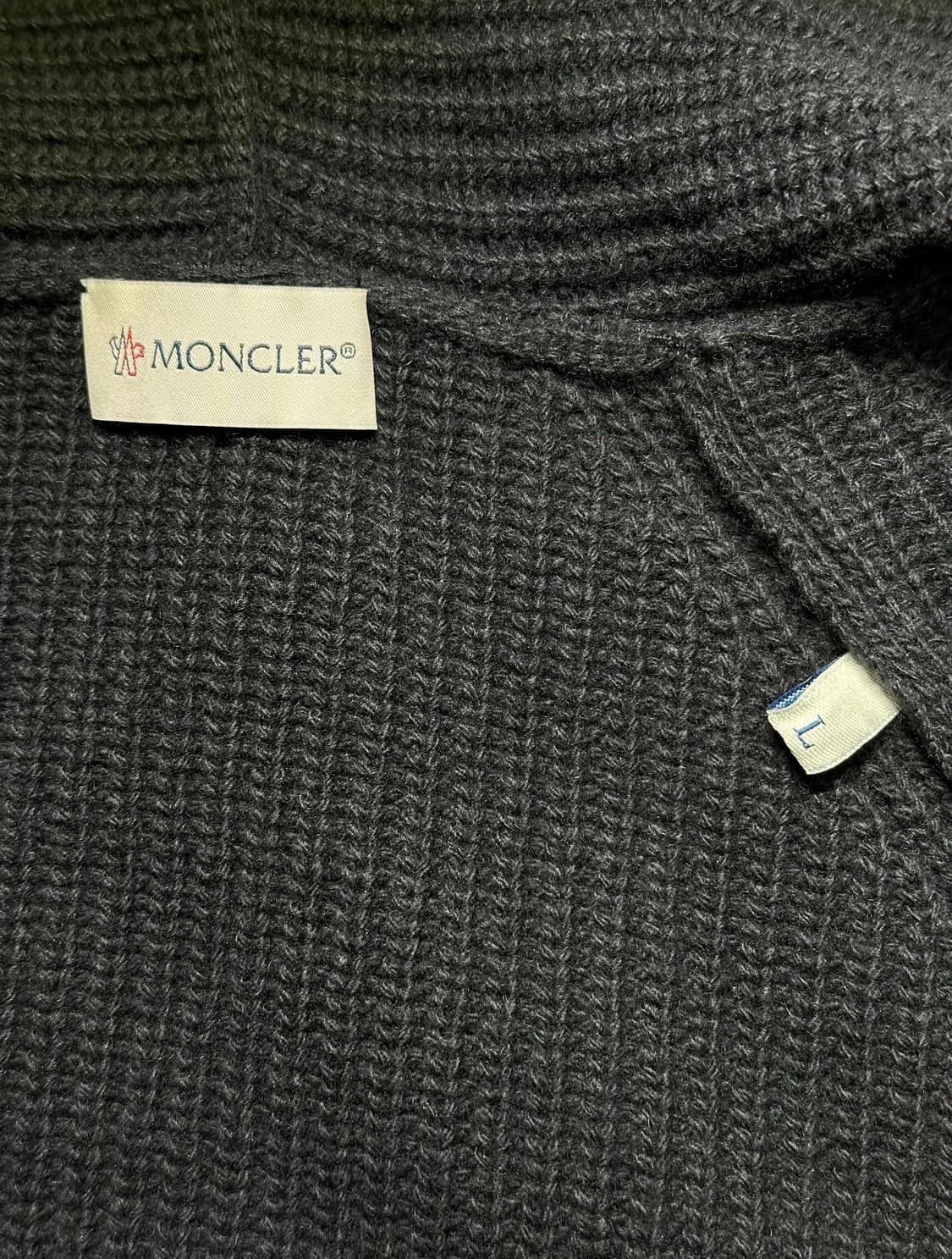 몽클레어 트리콧 후디 가디건 상품이미지4