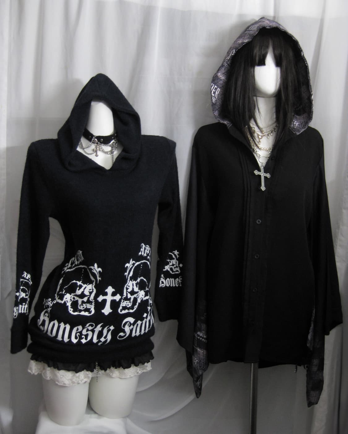 Nier clothing 기모노 서브컬쳐 후드집업 상품이미지4