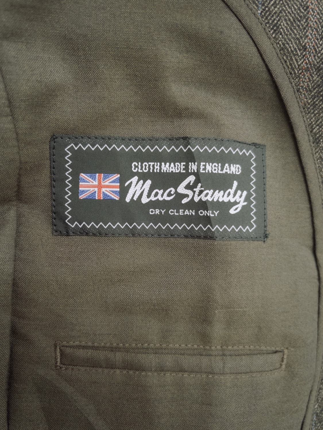 빈티지 브라운 블레이저 울 자켓 상품이미지10