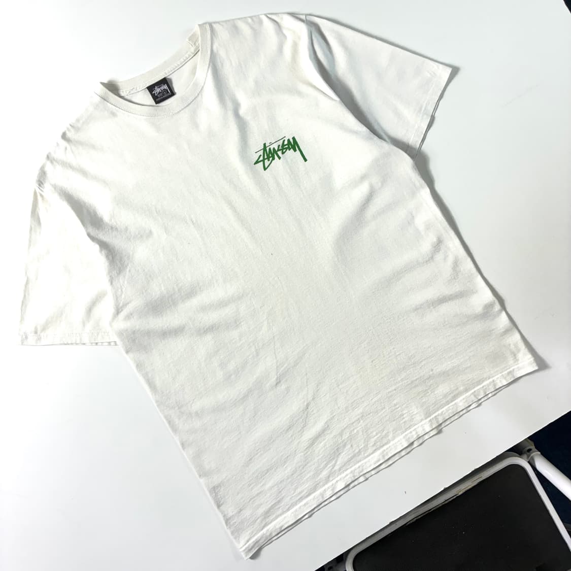 Stussy  스투시 란딘 화이트 반팔 티셔츠  상품이미지5