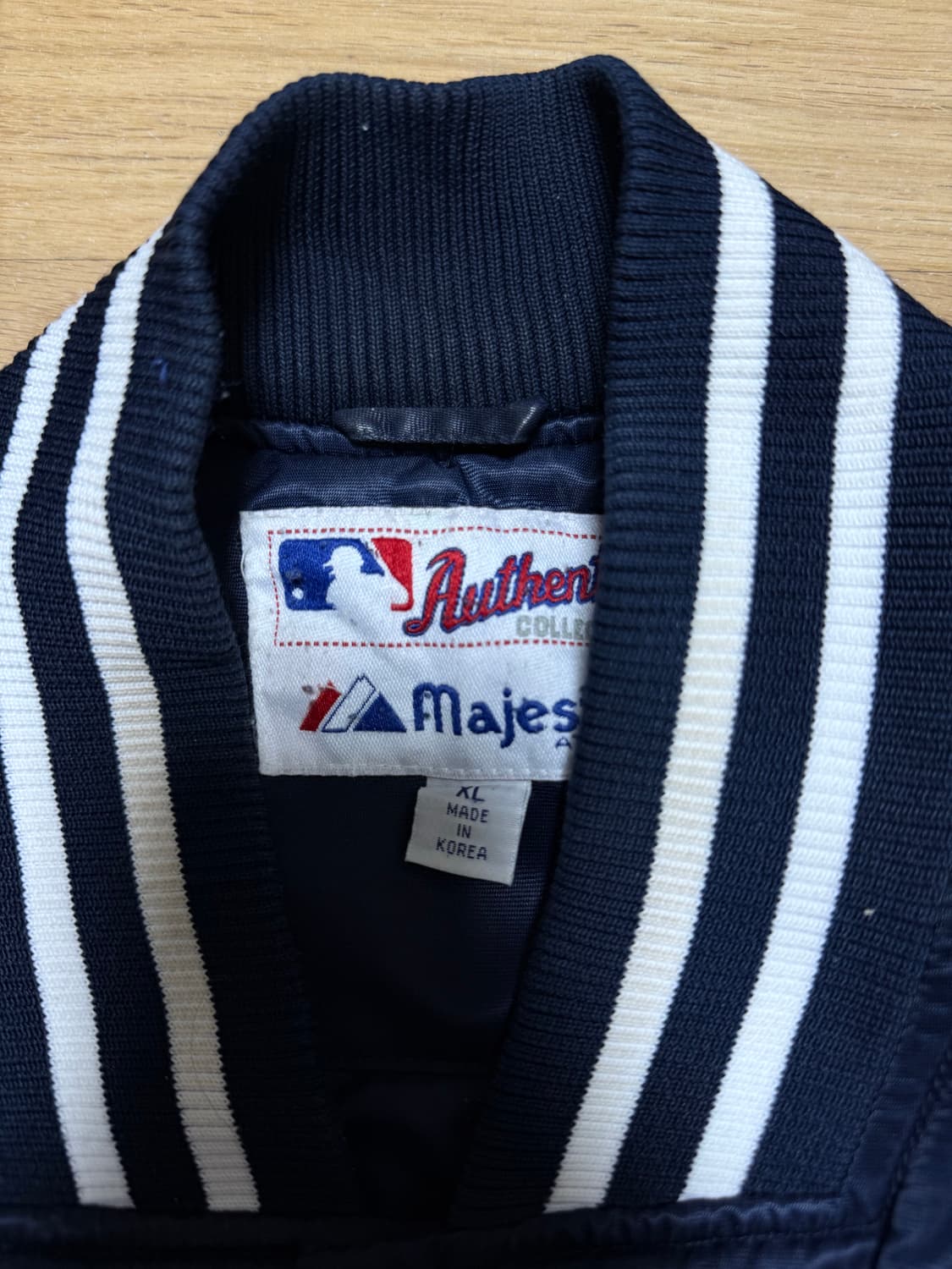 마제스틱 양키스 월드시리즈 네이비 Xl 상품이미지4