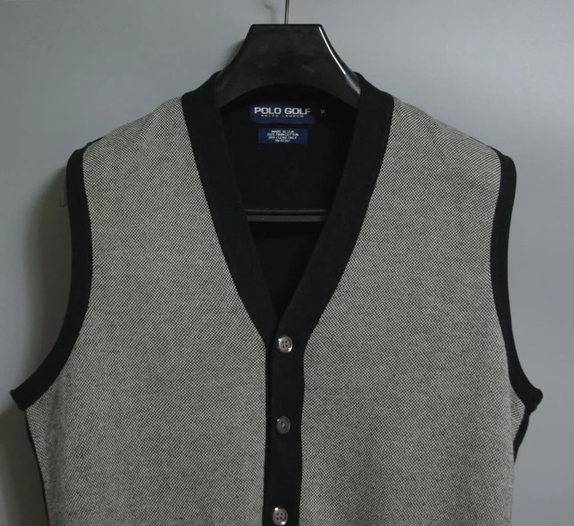 폴로골프 가디건조끼 95-100 상품이미지1