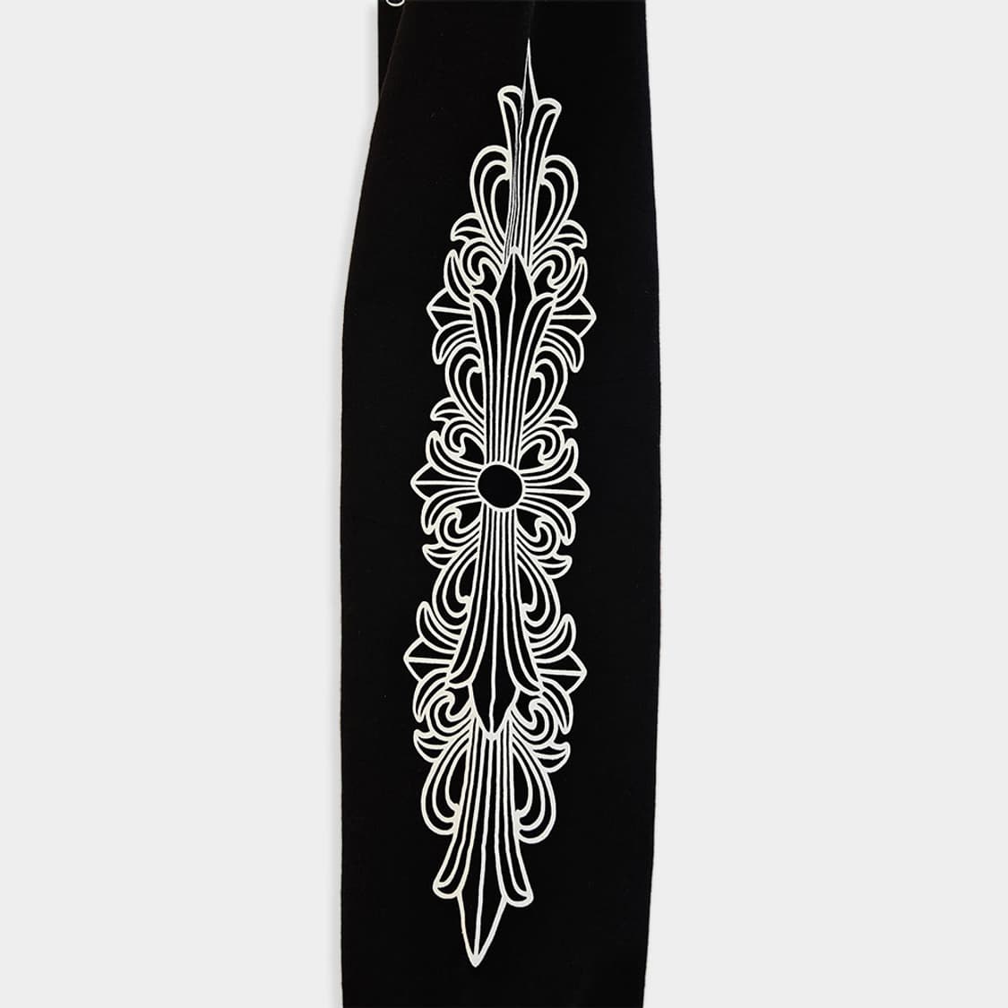 [XXL] 크롬하츠 홀스슈 플로랄 후드 집업 블랙 B1222C264 상품이미지4