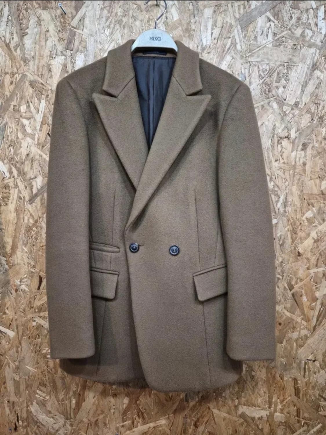 타임 옴므 캐시미어 울 소재 더블 자켓 사이즈 95 상품이미지2