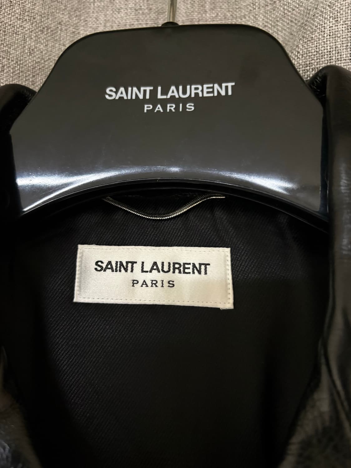 (새상품)생로랑 L01 더블라이더 레더자켓 17fw 46 상품이미지3