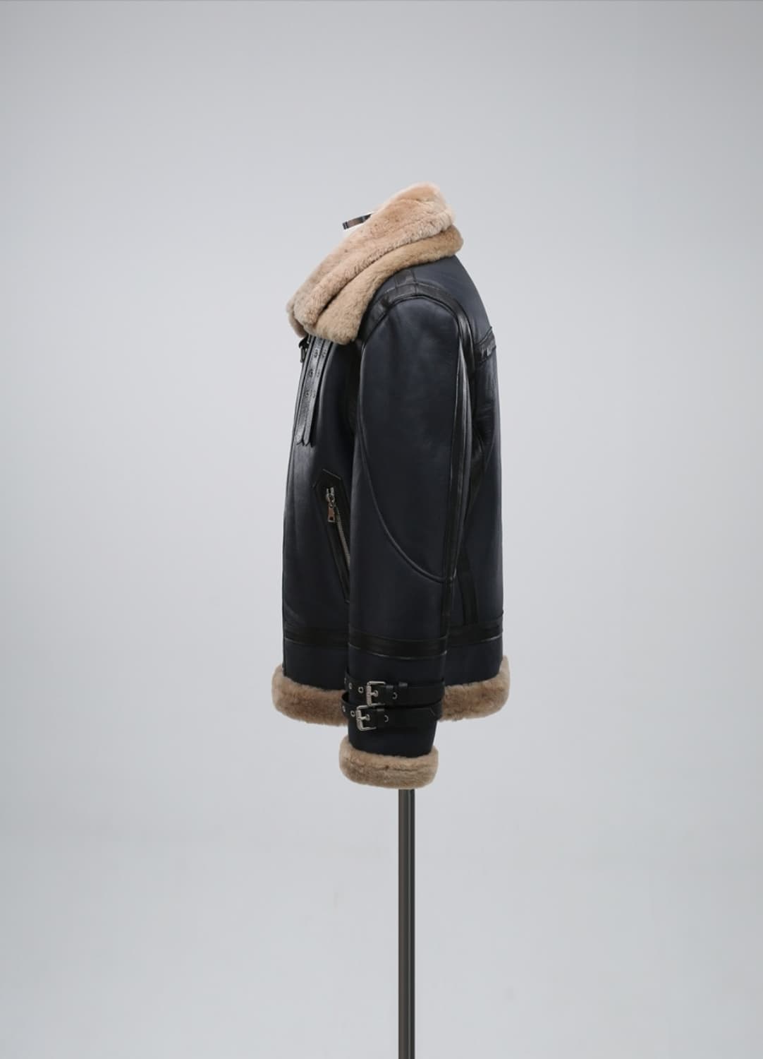 Real LambSkin - Double K Leather Mustang 상품이미지7