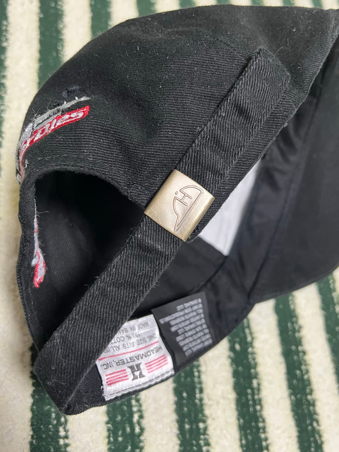 90s 007movie Headmaster vintage cap 상품이미지4