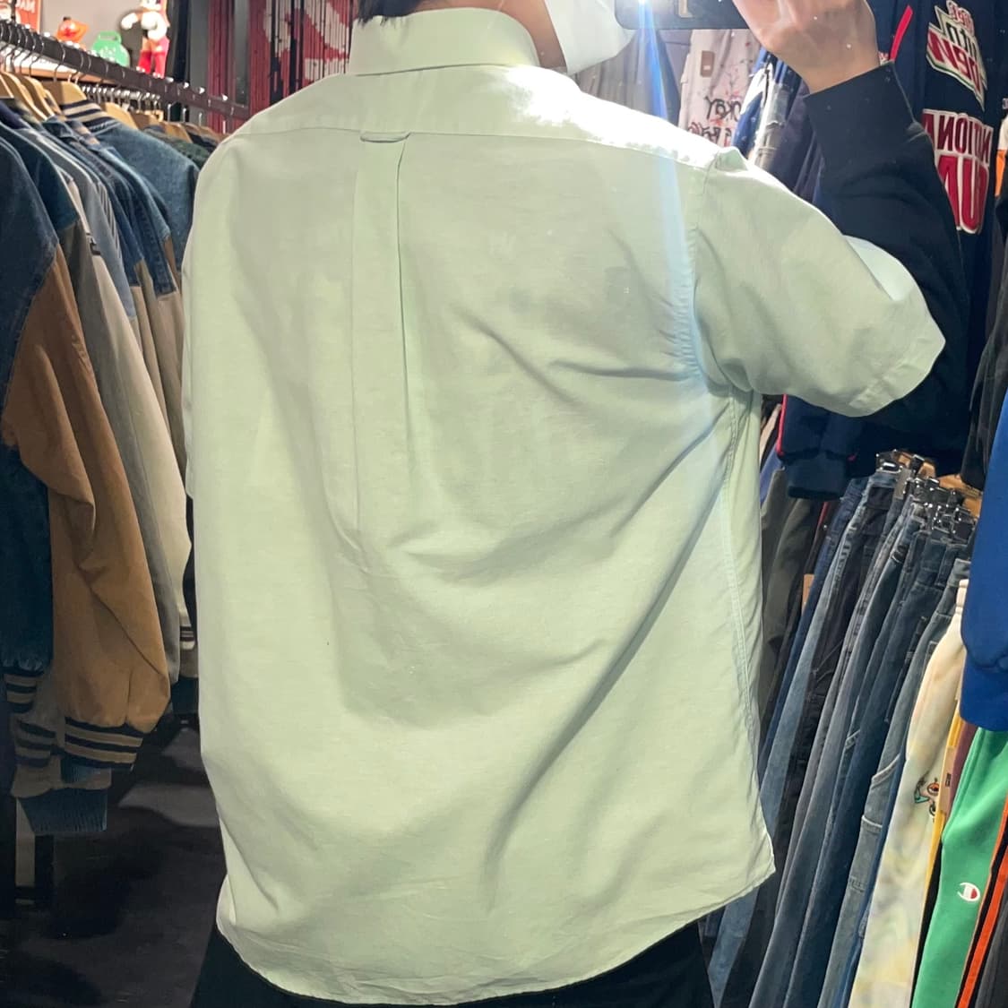 [IM] carhartt 칼하트 민트그린 반팔셔츠 상품이미지6