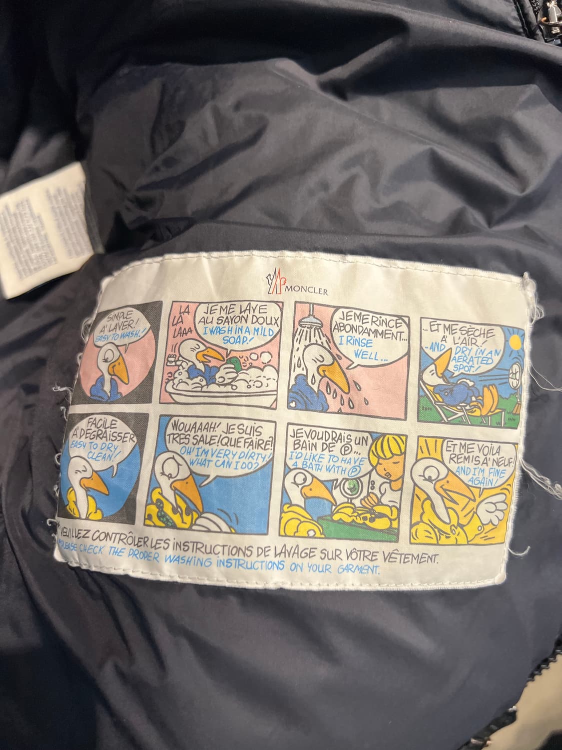 (2) 몽클레어 몽제네브르 남성 패딩 블랙 새상품급  상품이미지9