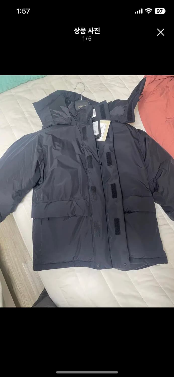 다이와피어39 익스페디션 다운자켓 블랙 M새상품 팝니다 상품이미지2