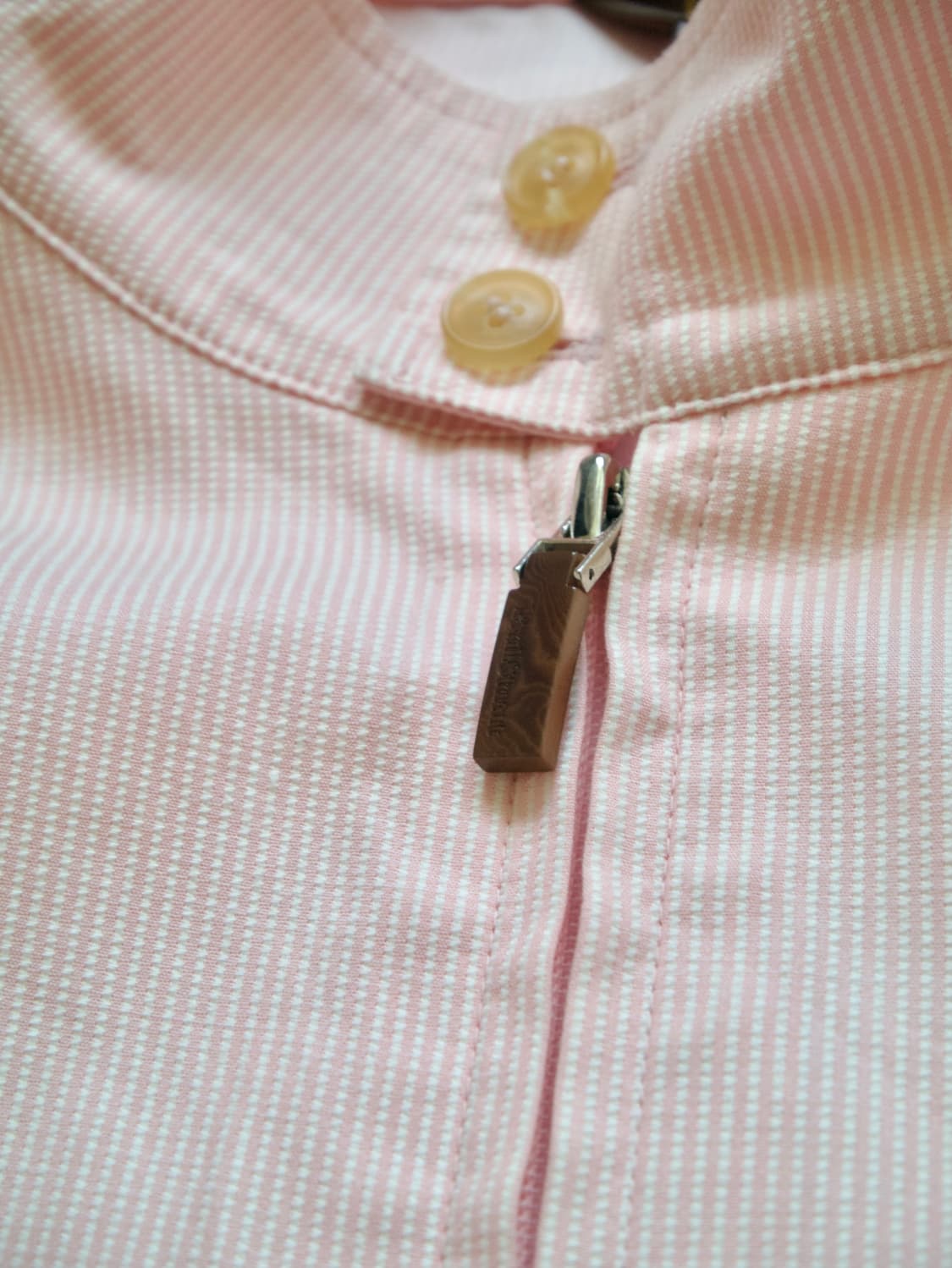 [PAUL STUART] neck button stripe blouson 상품이미지6