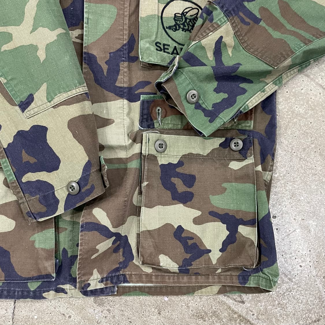 80's 미군 컴뱃셔츠 M 상품이미지4