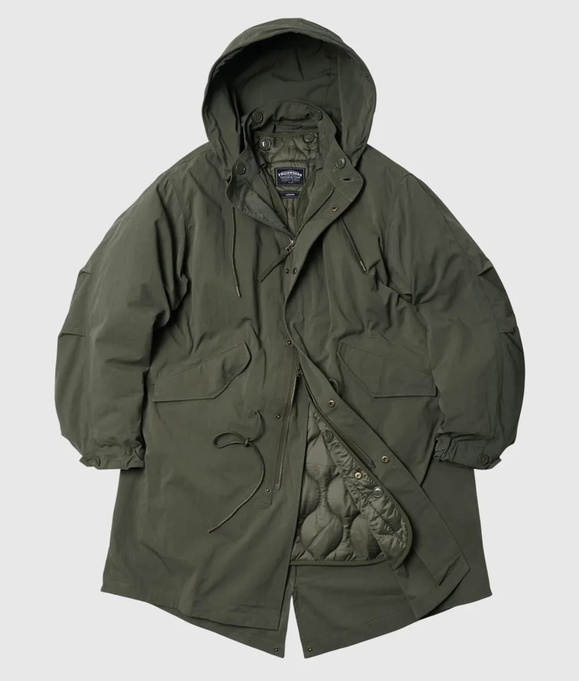 VINCENT M1965 FISHTAIL PARKA, Olive, L 상품이미지1