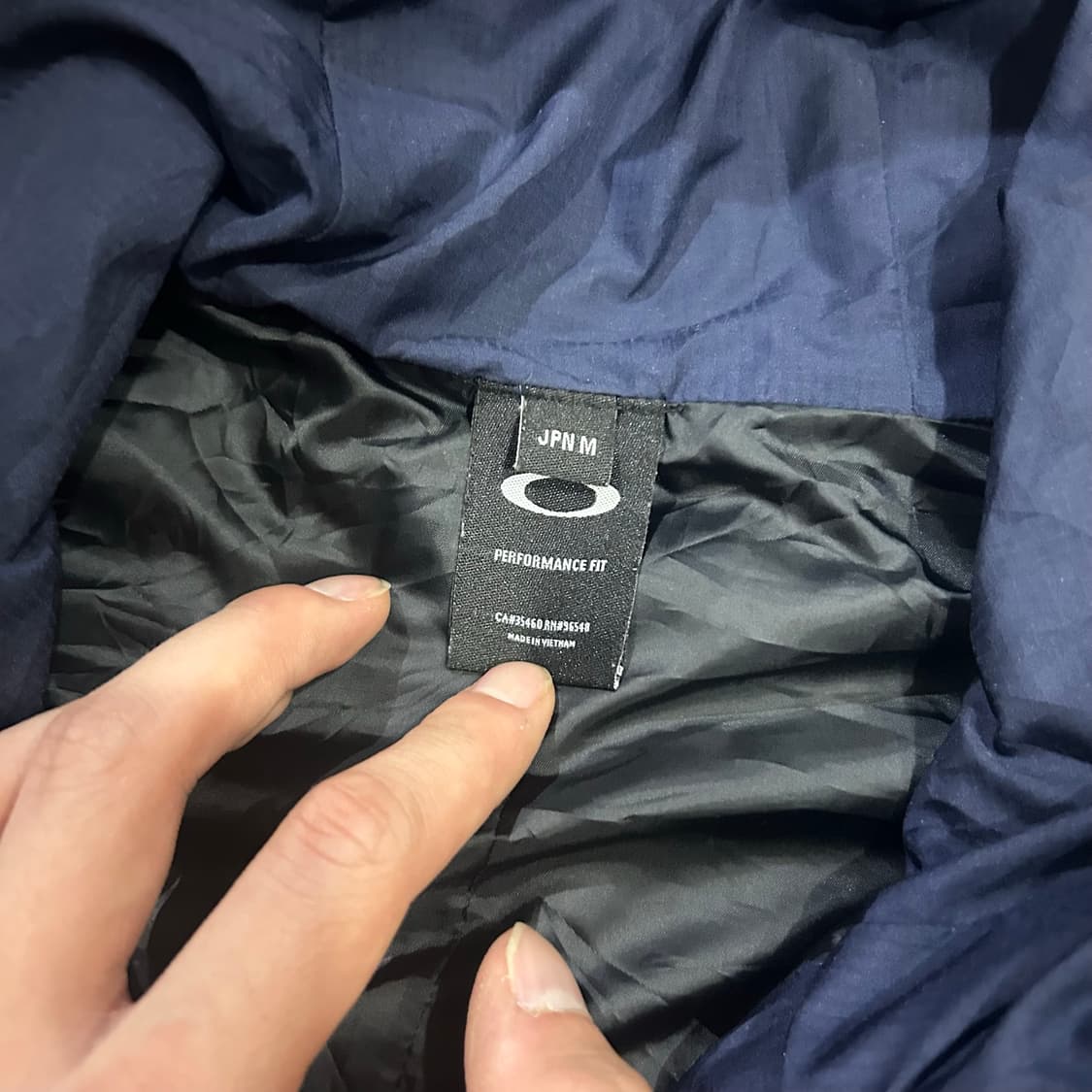 오클리(Oakley) 2way 네이비 경량 패딩 상품이미지6