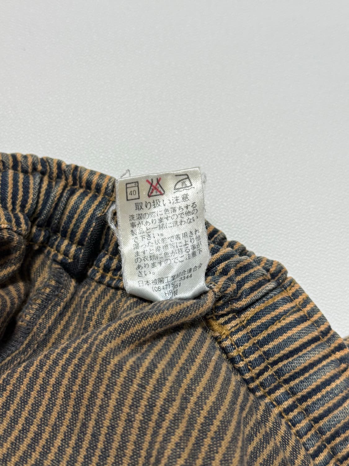 빈티지 스트라이프 히코리팬츠 상품이미지3