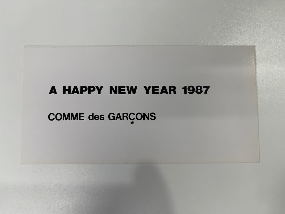 꼼데가르송 COMME des GARCONS 아트 포토 AD1987 상품이미지2