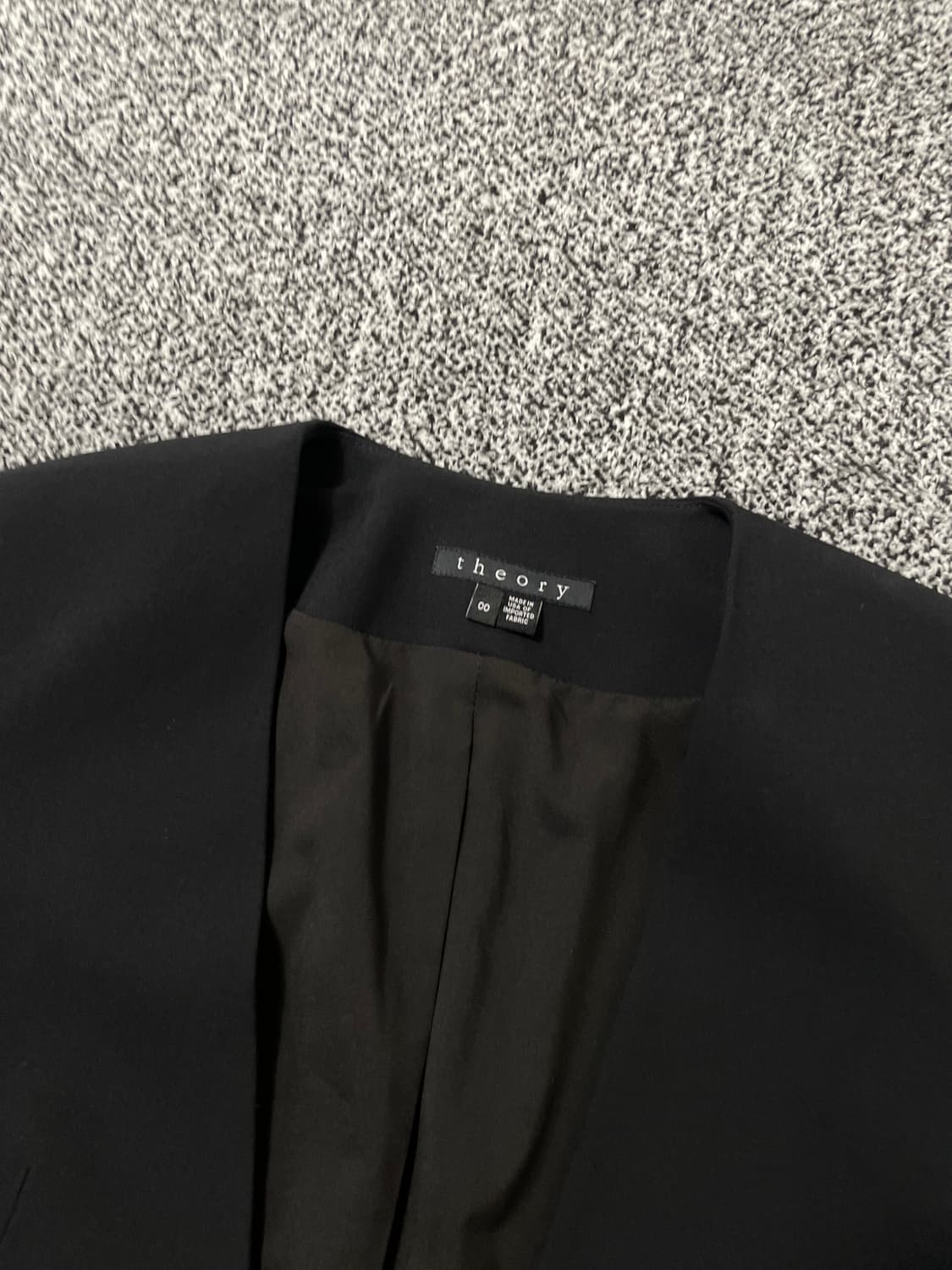 빈티지9. theory 띠어리 여성 블레이저 자켓 슬림핏 블랙 상품이미지2